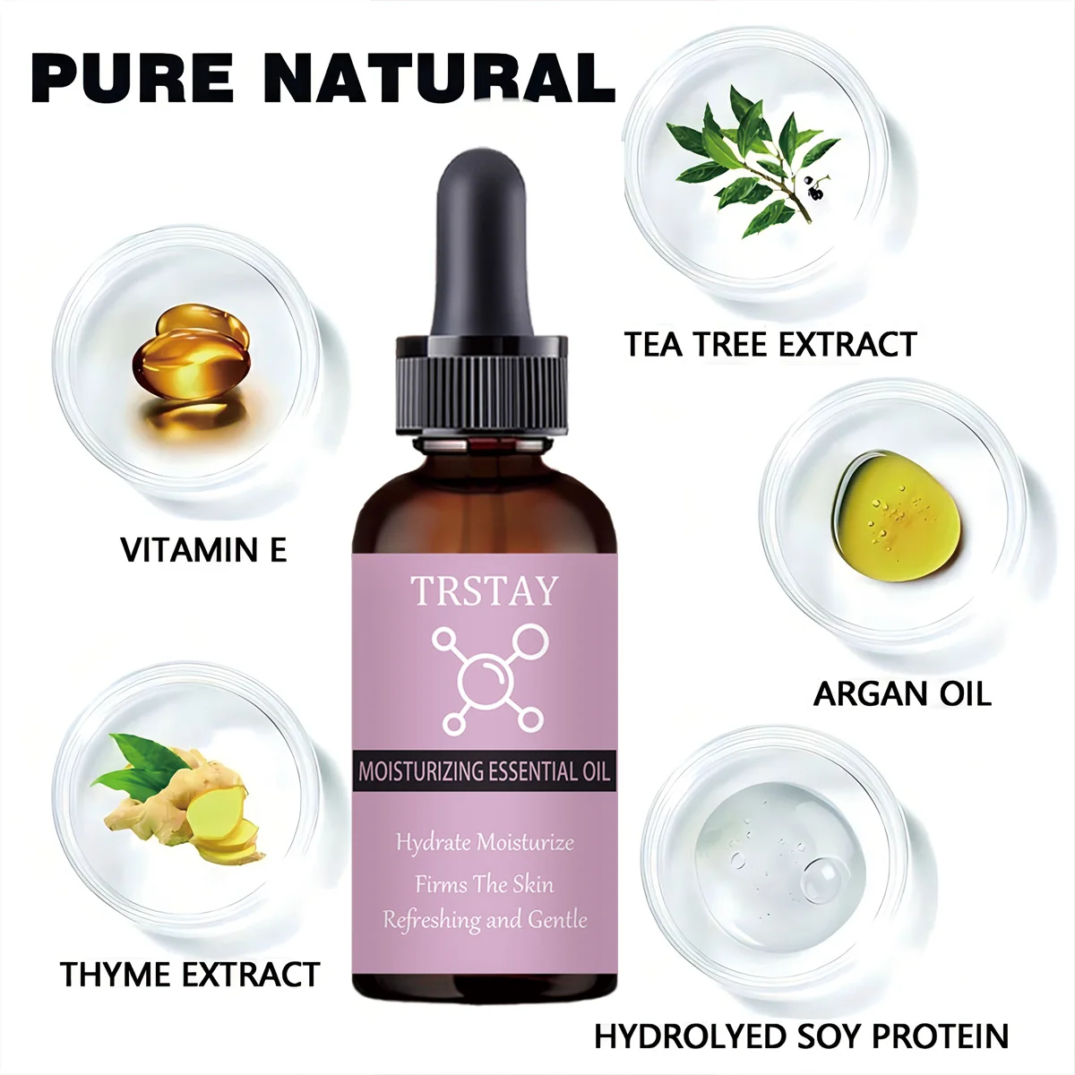 Suavizar o couro cabeludo reparação danificado crescimento do cabelo óleos essenciais essência produtos de cuidados perda de cabelo restaurar cabelo denso mais grosso soro líquido