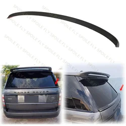 2012 To 2018 For Land Rover RANGE ROVER VOGUE L405 LE Roof Mid Spoiler Wing Trunk Lip ABS Glossy Black Trunk Wing Body Kit