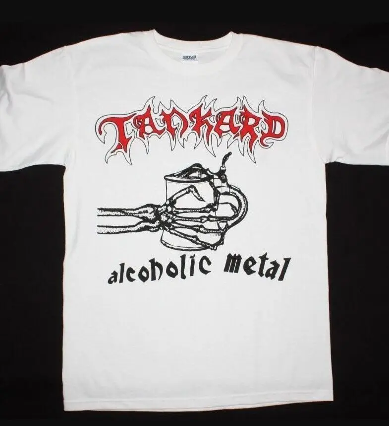 Металлическая рубашка TANKARD на спиртовой основе в стиле унисекс, подарок для вентилятора TE7759