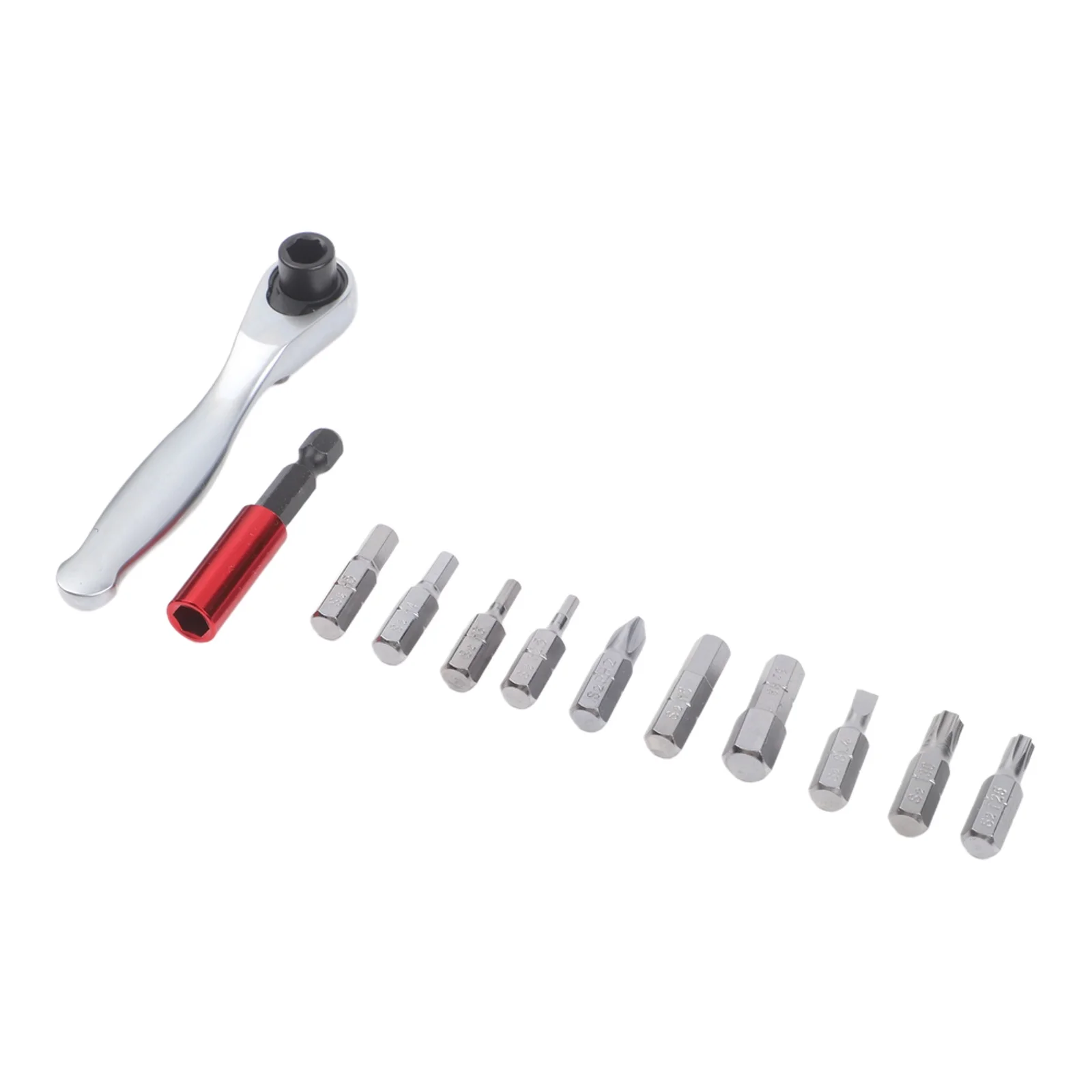 Rotating Ratchet Kit Ratchet Tool Set Roadside Bike Repair Grey Portable Ratchet Tool Set Ratchet Rotating Ratchet Mechanism