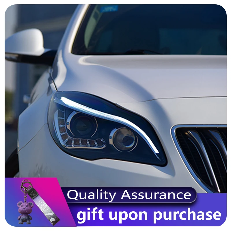 

Powerful Headlight for Cars Buick 2014-2016 Regal Front Lamp HID Projector Lens Upgrade DRL LED Turn Signal Car Tool Accessories