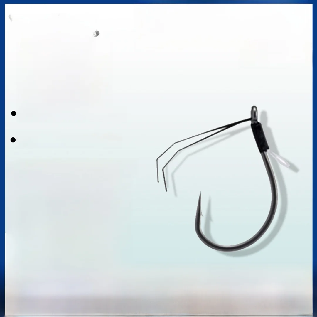 Varivas Grass Blocking Wacky Hook Sea Urchin Bait Hook Loop Hook Toxic Mosquito Lure Soft Worm Fish Hook Outdoor Fishing Gear