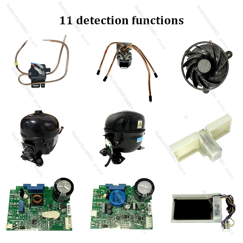 Refrigerator Inverter Board Compressor Solenoid Valve Fan Air Door Electric Valve Tester Fault Tool English Version