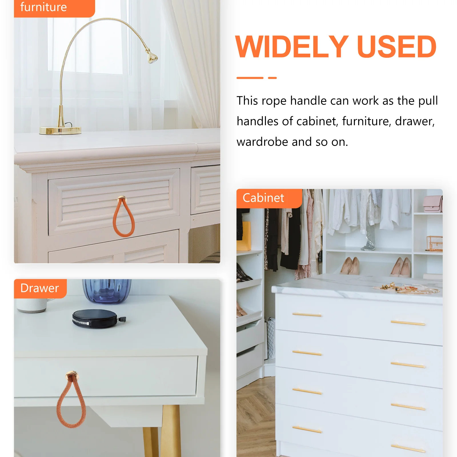 

Веревочная ручка в винтажном стиле, чердак, тянущий шнур для ящика, шкафа, дверцы шкафа, фурнитура для фермерского дома в деревенском стиле