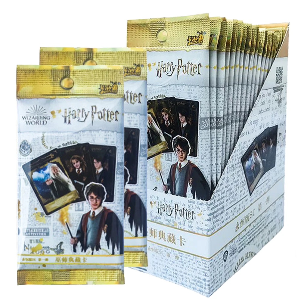 KAYOU Original Harry Potter Card Magic Edition Collection Kid Board Game Rare Hero Bronzing Flash Card Children Fan Holiday Gift