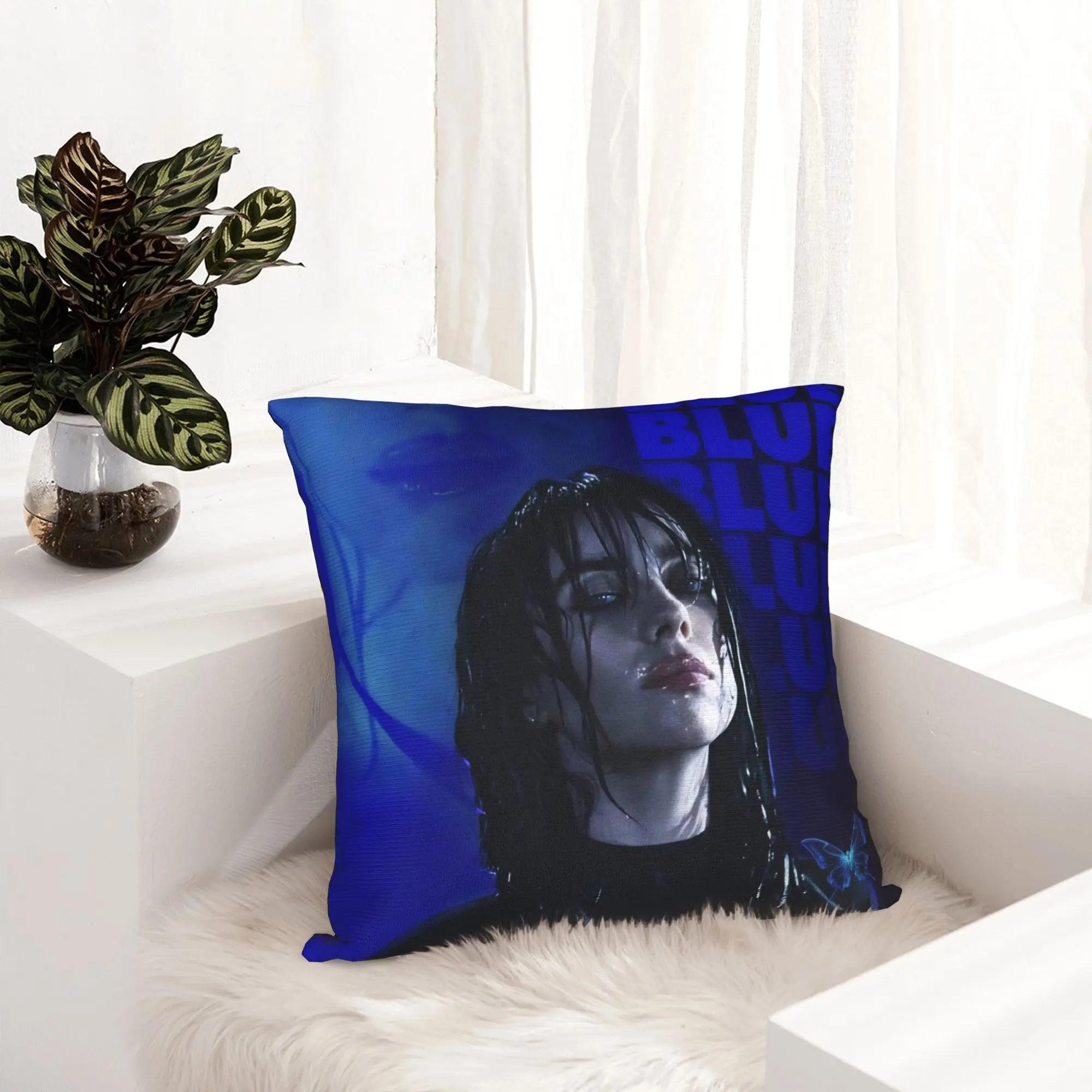 Popular Singer B-Billies Pillowcase Printing Polyester Cushion Cover Decoration  Pillow Case Cover Sofa Drop Shipping 45*45cm