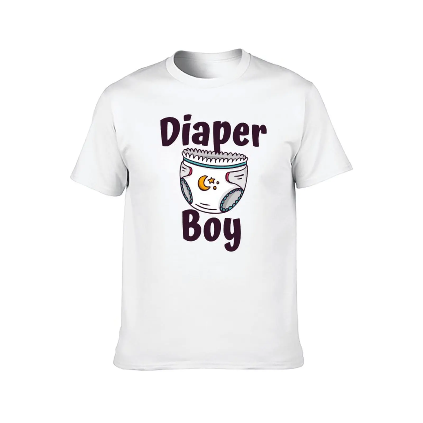 جودة حفاضات الطفل DDLG القطن عالية الكبار تي شيرت الصبي تي شيرت ABDL تي شيرت كبير الحجم أنيمي حفاضات #2