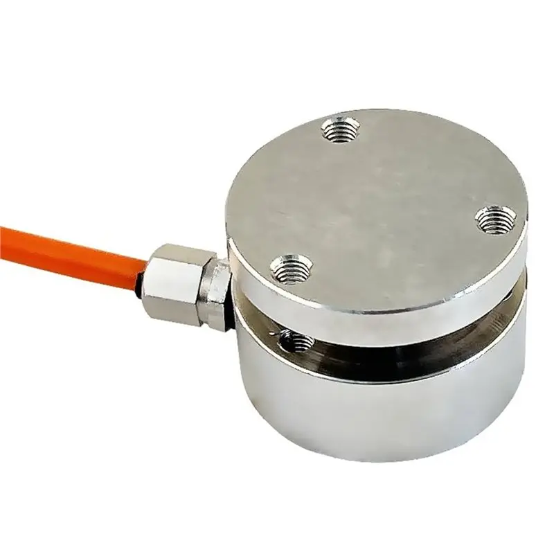 

A13E-Flat Load Cell 50/100/200KG Force Measurement Pressure Diaphragm Scale Load Capacity Impact Force Testing