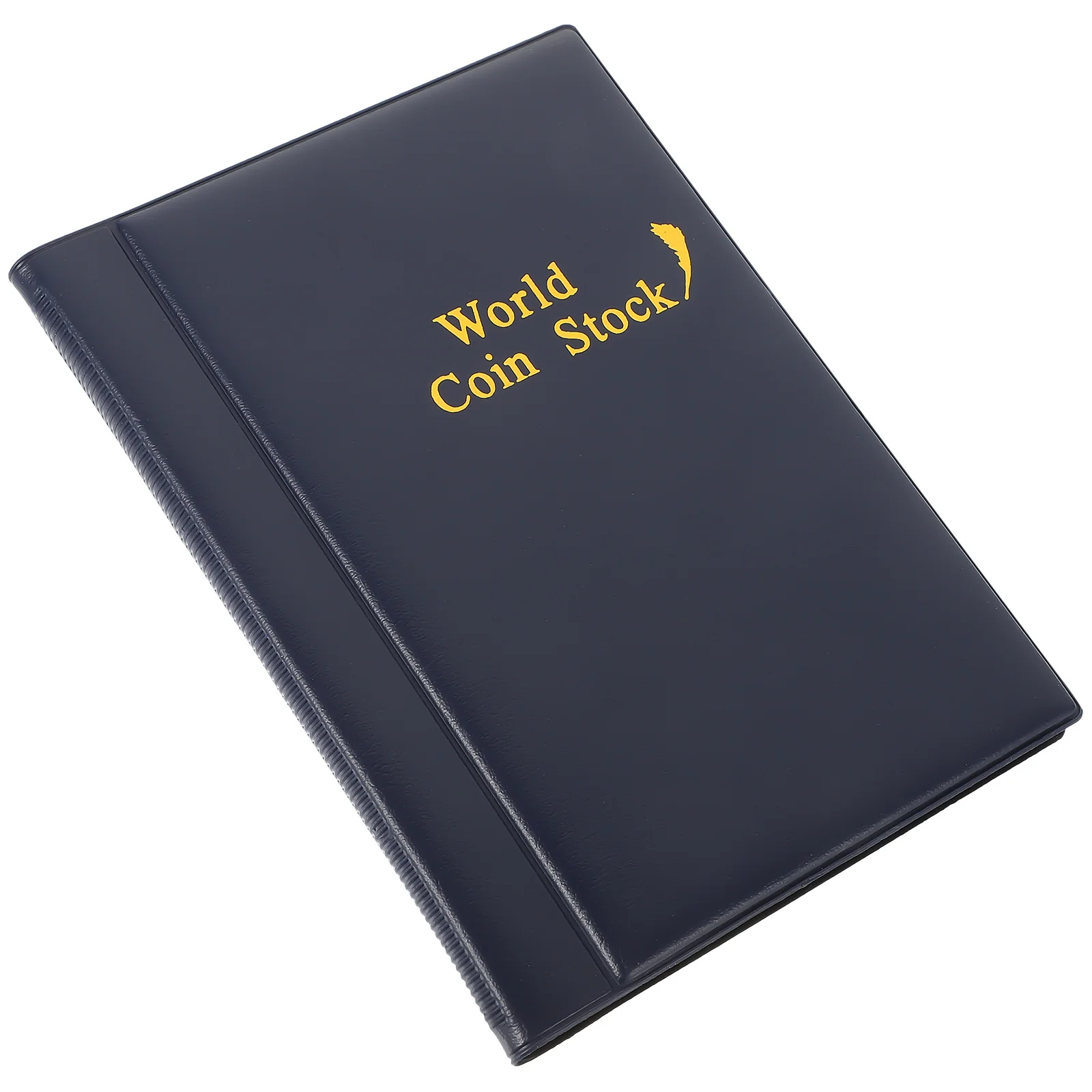 

120-Pocket Coin Collection Book Commemorative Coin Storage Album Transparent Pu Cover For Collectors Gift Organizer