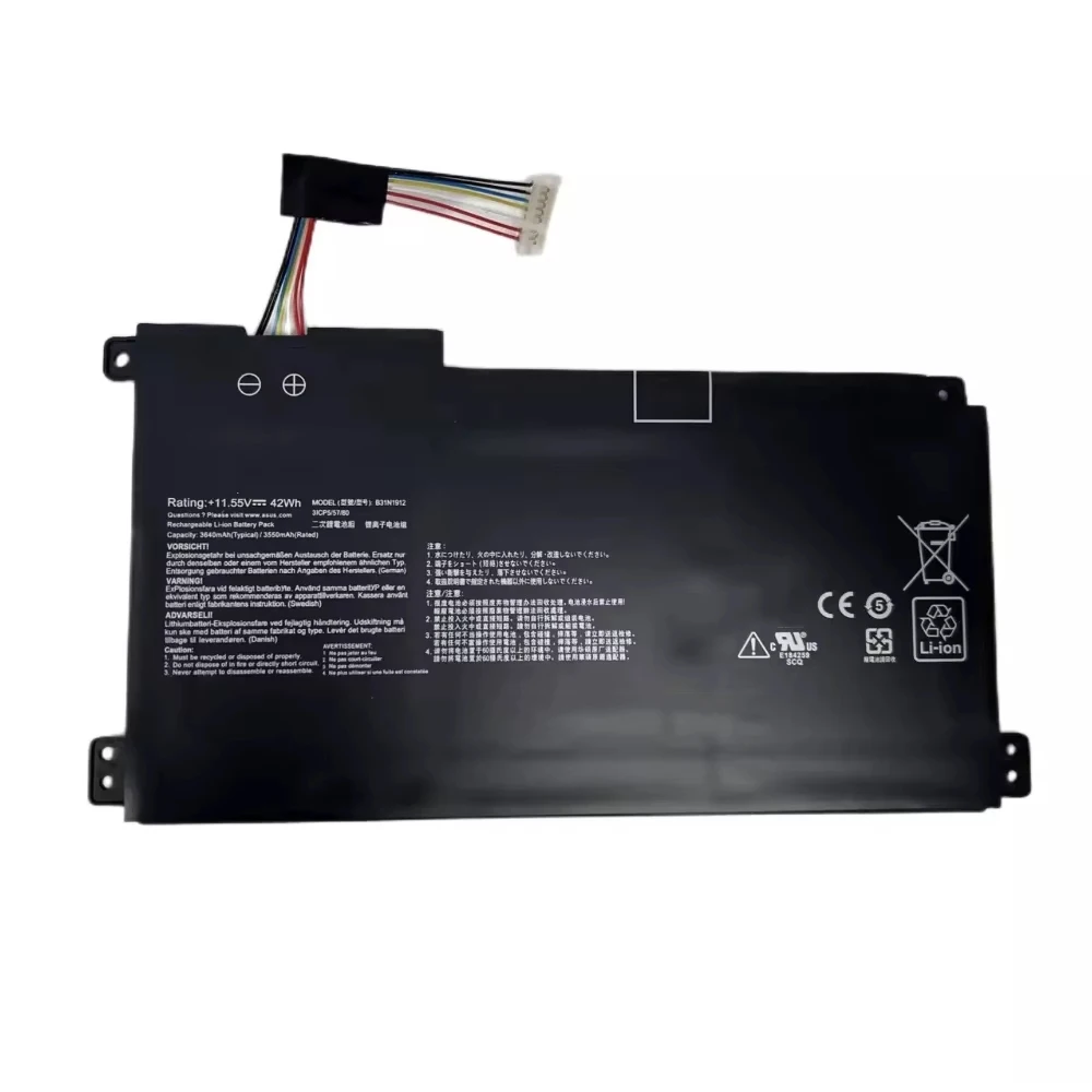 B31N1912 11.55V 42Wh 3550mAh Laptop Battery for Asus VivoBook 14 E410MA L410MA E410KA E510MA