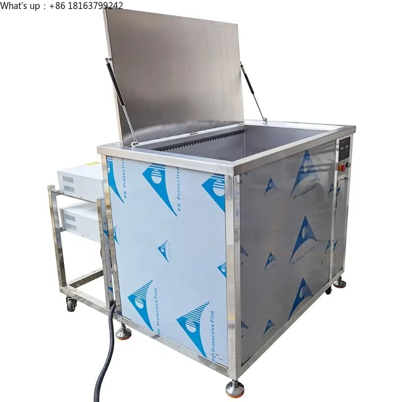 Przemysłowa myjka ultradźwiękowa do metalowych części o pojemności 360L, z możliwością dostosowania rozmiaru, z filtrem oleju.