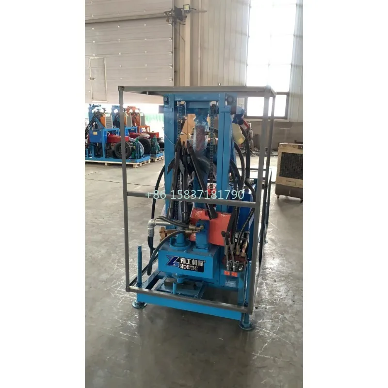 High Speed Drilling Rig Machine 100 Meter Depth Small Water Well Drill Rig Widely Using Drilling Rig Machine for Water Well