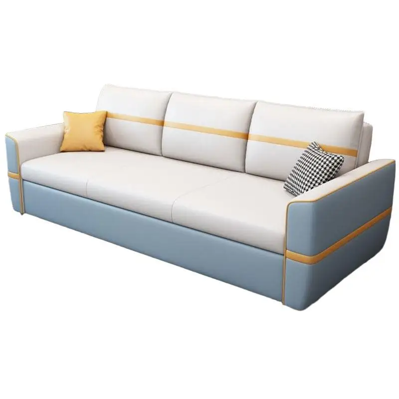

Foldable sofa bed dual-purpose telescopic storage sofa bed small apartment living room multi-function