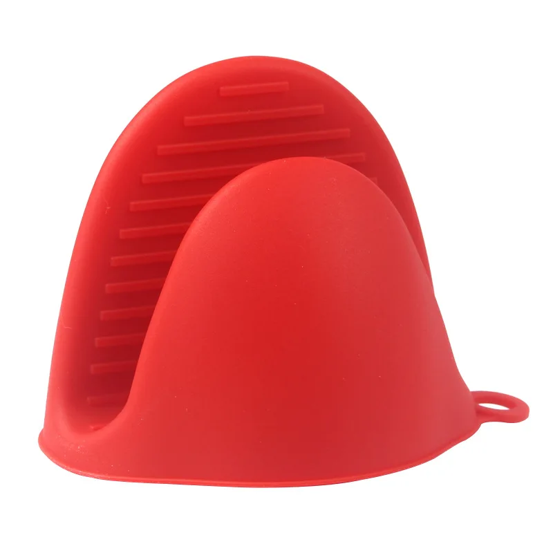 Oven Mitts Silicone Heat Resistant Pinch Mitts Anti Scalding Non Slip Gloves Clips Pot Holder Cooking Baking Oven Mitts image 6