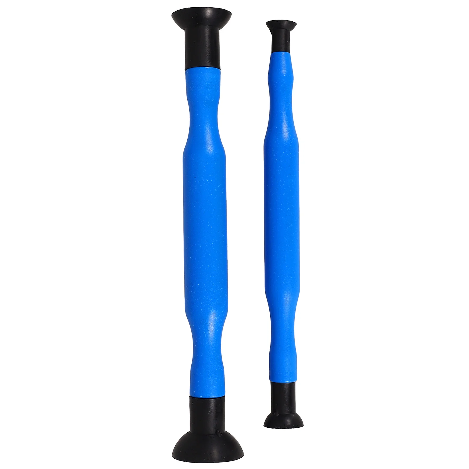 2 Pcs Hand Tools Grinding Rubber Racket Abrasives Valves Repair Lapping Stick Blue Kit