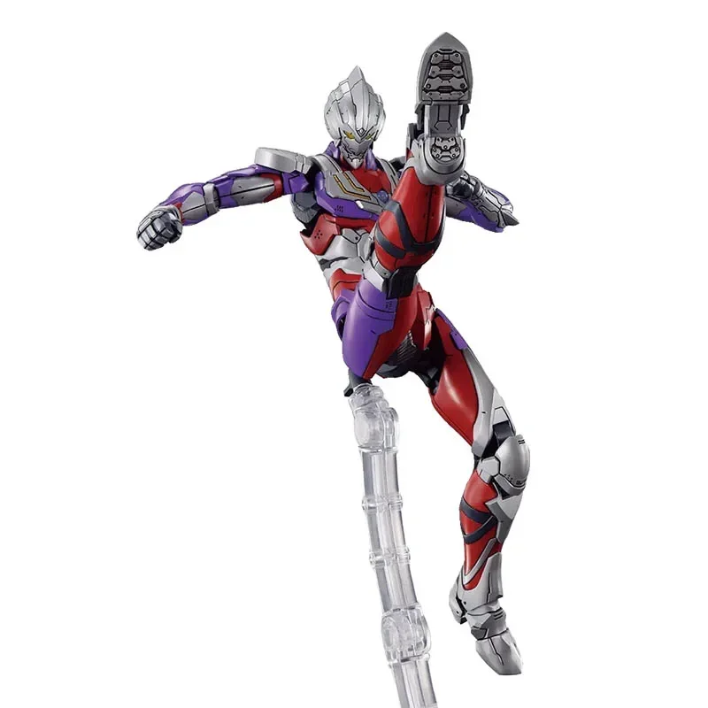 In Magazzino Bandai Originale Figure-rise FRS Ultraman Tiga Anime Action Figures Giocattoli di Montaggio Per Bambini Da Collezione Modello Hoilday Regali