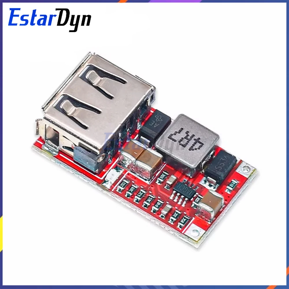 6-24V zu 5V 3A USB Buck Converter DC-DC Step Down Modul Auto Ladegerät Netzteil für Telefon QC3.0 97,5% Effizienz