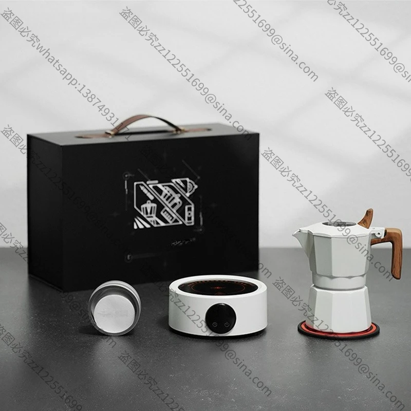 Suitable for Double Valve Mocha Pot Gift Box Espresso Pot Housewarming Gift Accompanying Gift Giving