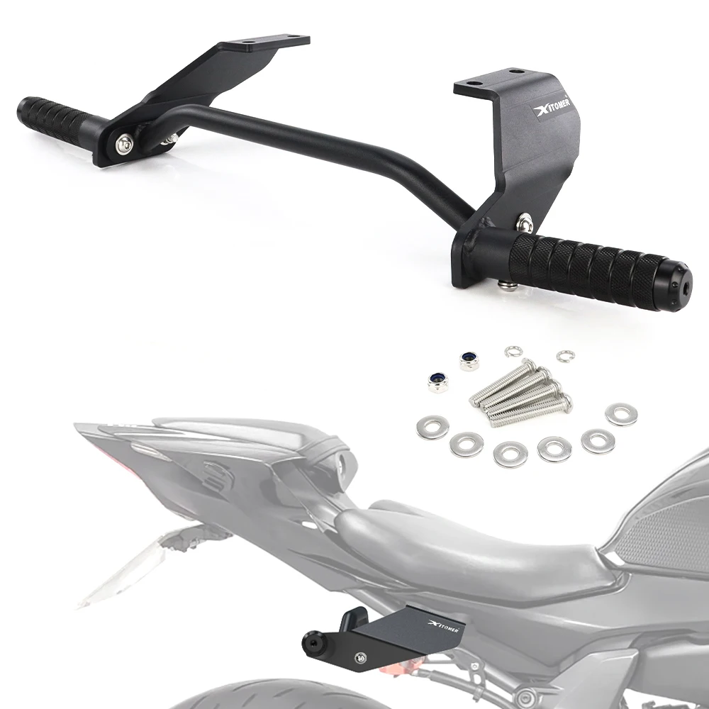 

For Yamaha YZF-R7 R7 2021 2022 2023 2024 2025 Motorcycle Rear Footrests Subcage Passenger Peg Guard Step Plate Stunt Protection