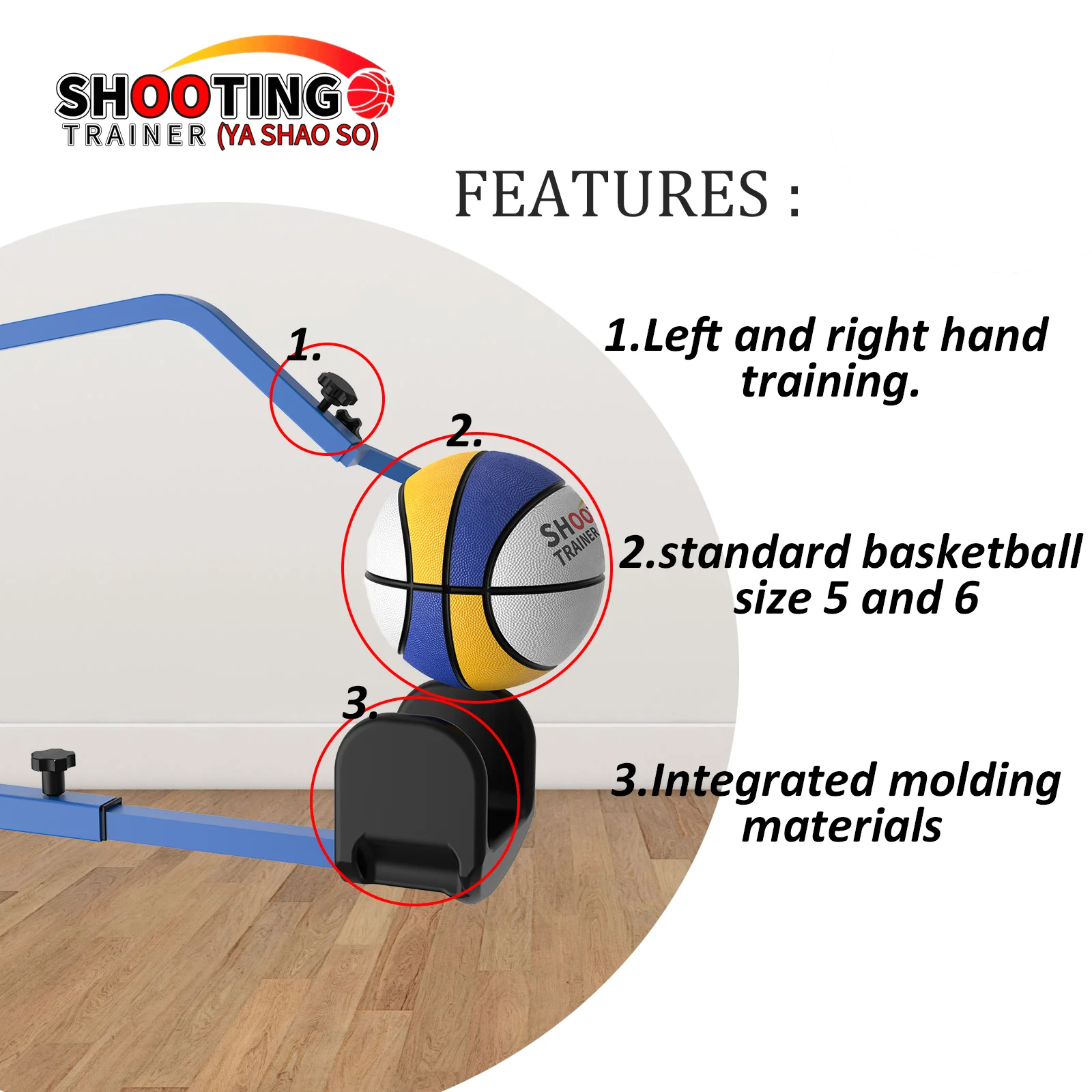 Новый дизайн, регулируемый и прочный детский тренажер для стрельбы