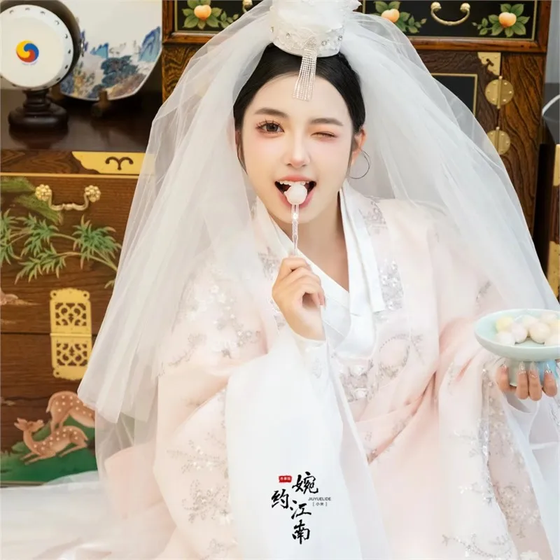 Studio Yanbian nouvelle famille costume traditionnel vraie photo danse