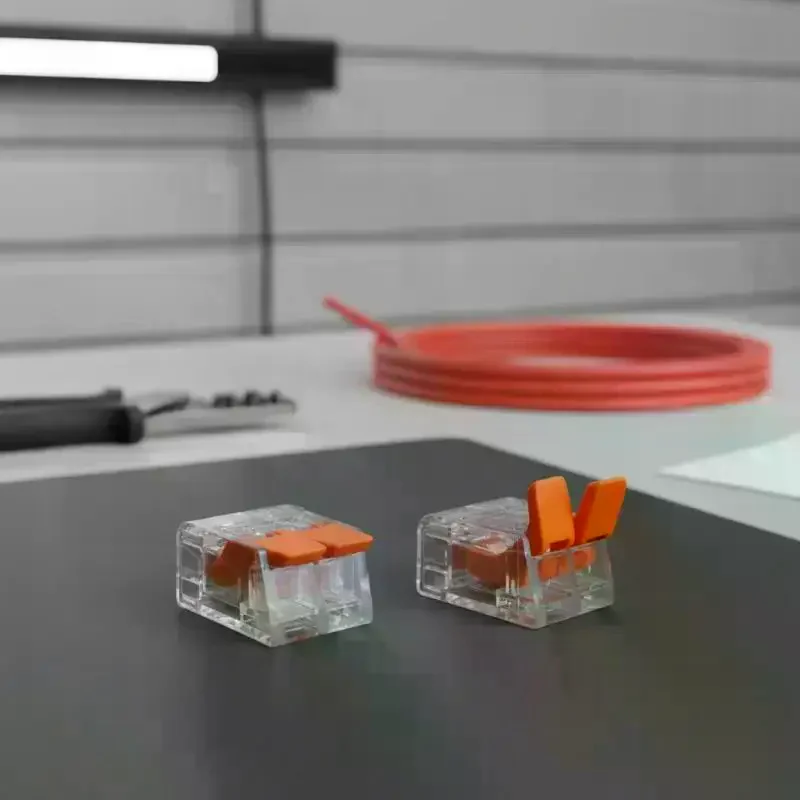 10PCS Lever Wire Quick Splice Connectors 2/3/4/5 Port Electrical Cable Connectors for RV Trailer Wiring Modification