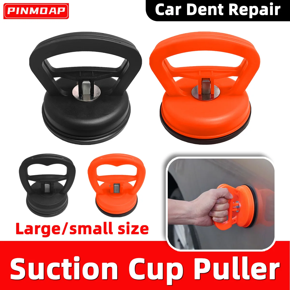 PINMOAP Car Dent Puller Repair Tool Car Glass Installation And Disassembly Suction Cup Universal Floor Tile Strong Suction Cup