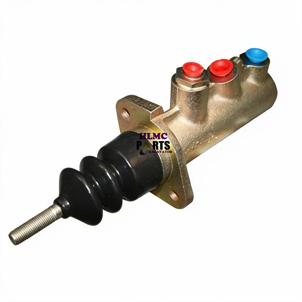 182445A1 Brake Master Cylinder Tandem Brake Pump D126695 87714038 D136837 for Case 580 590 Backhoe Loader