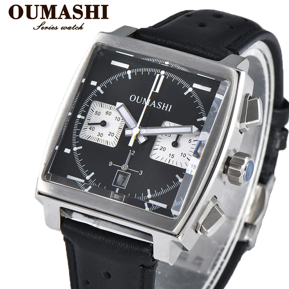 

New Men's luxury watch ETA 7750 watch Stainless steel Waterproof timing sports watch automatic mechanical watch ETA7750 Movement