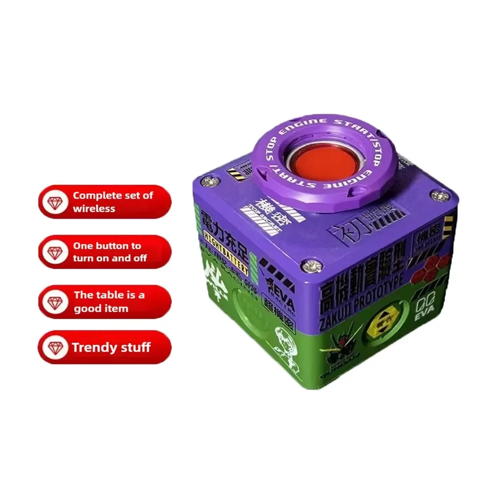 Новый продукт Eva Кнопка переключения компьютера Хост Внешний беспроводной ключ запуска Power Boot Start Key DIY Кнопка ядерной бомбы ПК Подарок