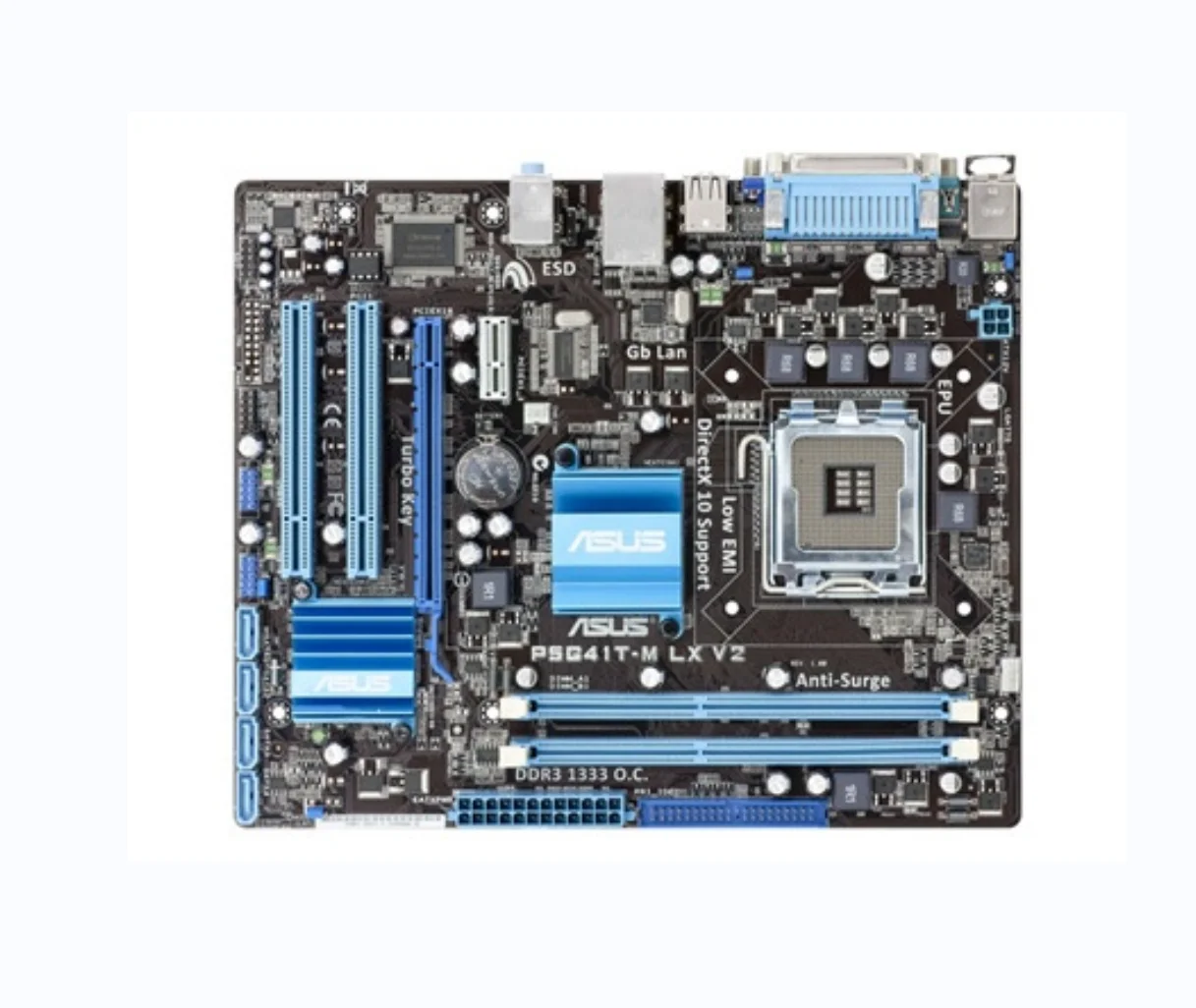 Imagem -04 - Asus-placa-mãe Usada P5g41t-m lx v2 Lga 775 Ddr3 8gb G41