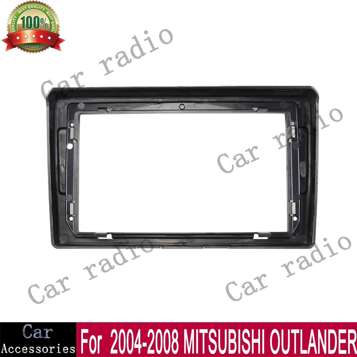 For 2004-2008 MITSUBISHI OUTLANDER 9INCH Car Radio Android Stereo Frame Player Head Unit Fascia Panel Dash Board Cover