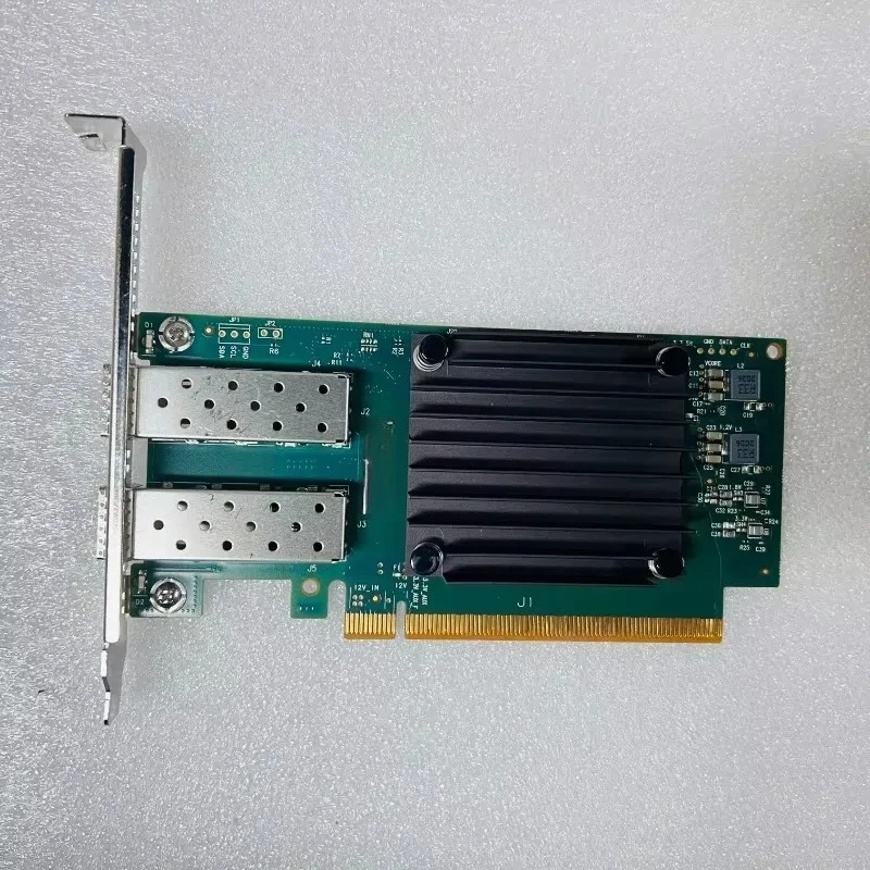 2026 Parts for Mellanox CX512F CX-5 641SFP P12608-001 P10107-001 Dual 10 Gigabit network interface card