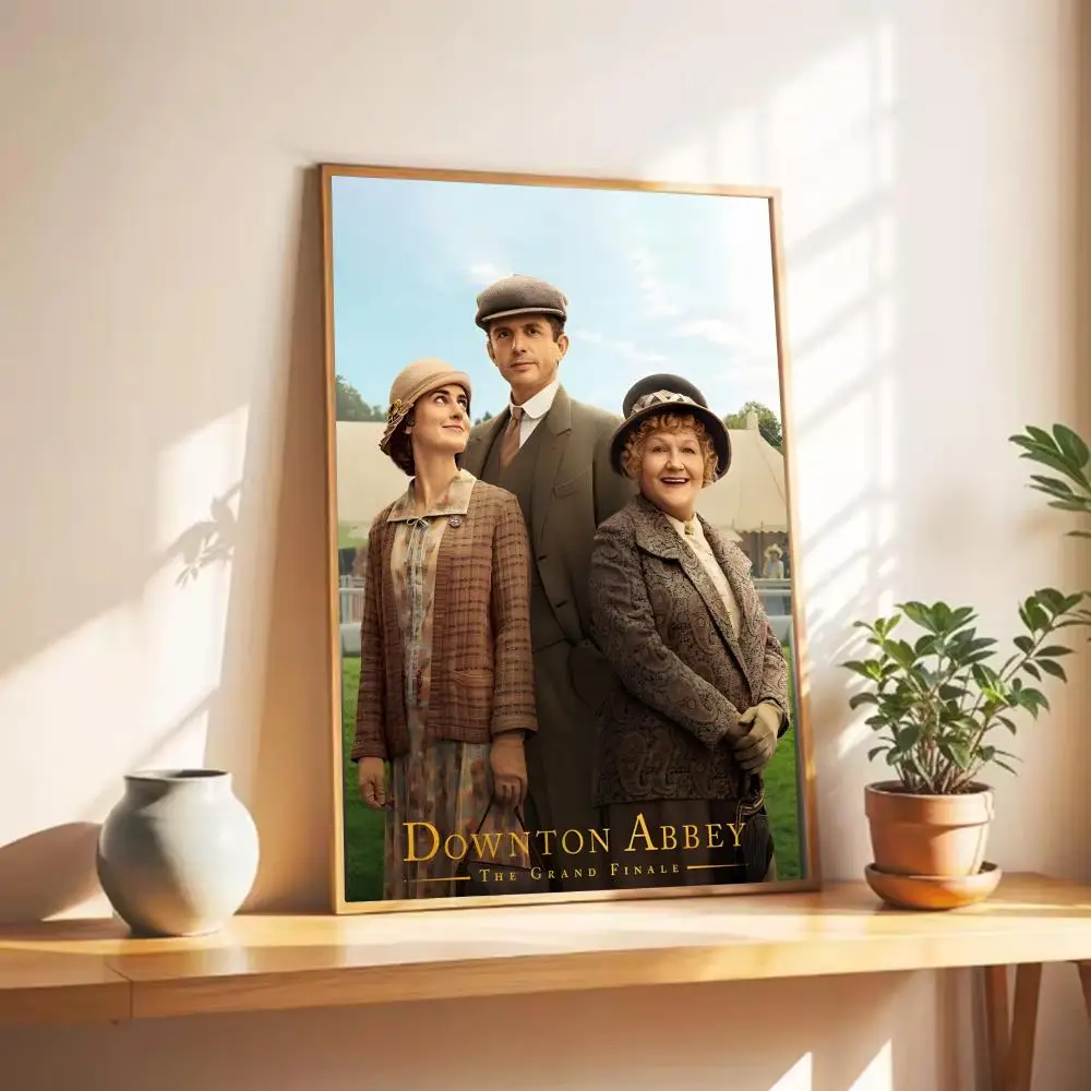 1 قطعة الدراما التاريخية التلفزيون D-Downton AbbeyS المشارك قماش جدار الفن طباعة المشارك ديكور جدارية ديكور المنزل هدية غير المؤطرة #6