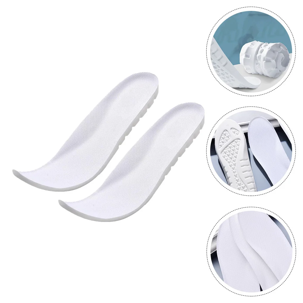 

1Pair High Elastic Shoe Insoles Non-Slip Breathable Feet Care Pads for Athletic Outdoor Activities Shock Absorption Moisture