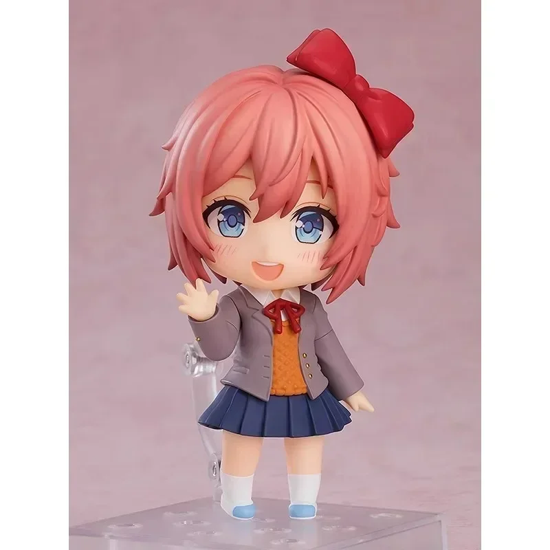 Anime gsc nendoroid doki doki literatura clube sayori figura de ação sayori argila estatueta estátua modelo brinquedo coleção decoração presente