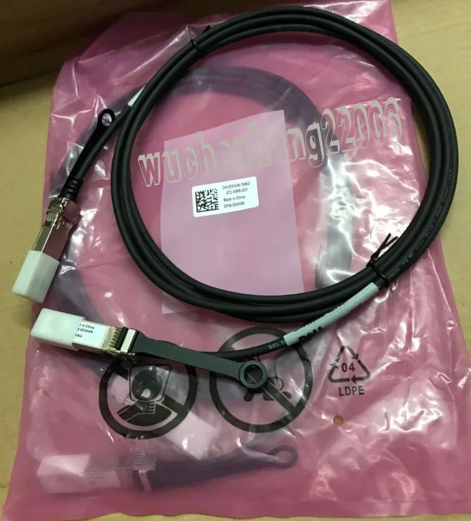For Dell 10G DAC 3M SFP + 3M/5M/10 Gigabit Fiber Direct Cable