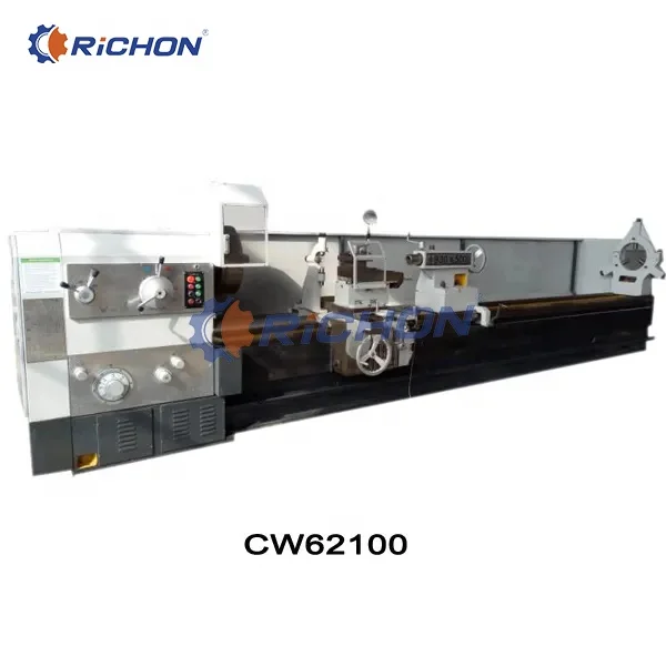 Máquina de torno chino de alta resistencia CW62100 y nueva máquina de torno Universal de precisión con mandril de torno