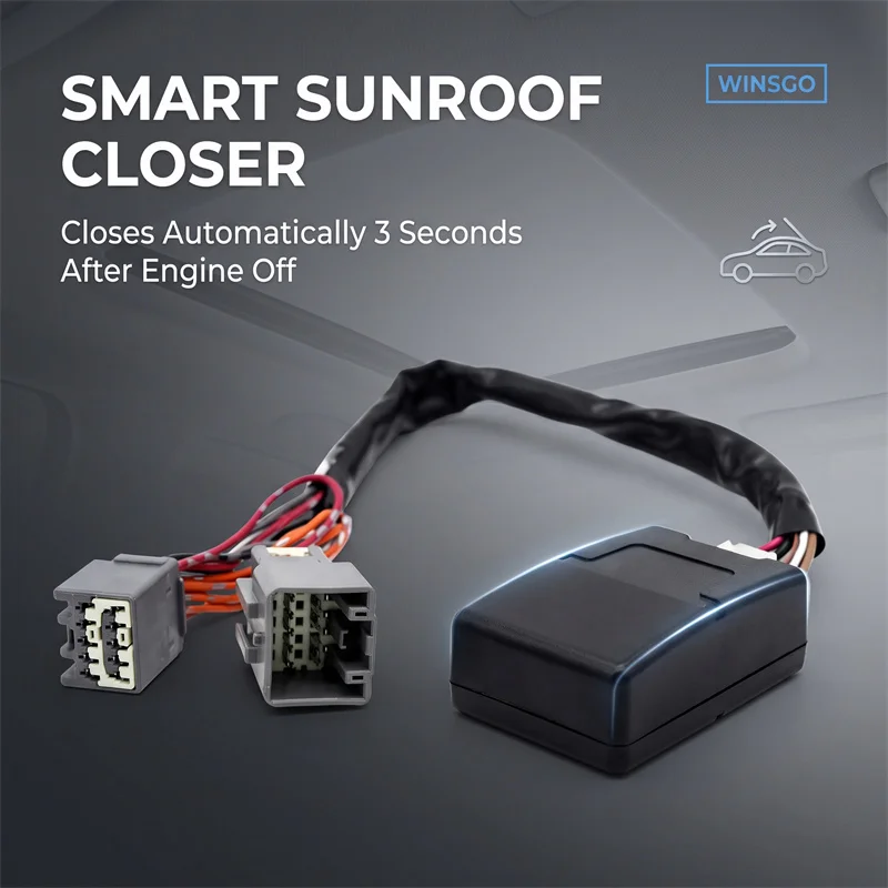Sunroof Auto Closer Module for Mazda 3 Axela 2019+, CX-5 KF 2017-, Auto Close Sunroof Glass on Power Off