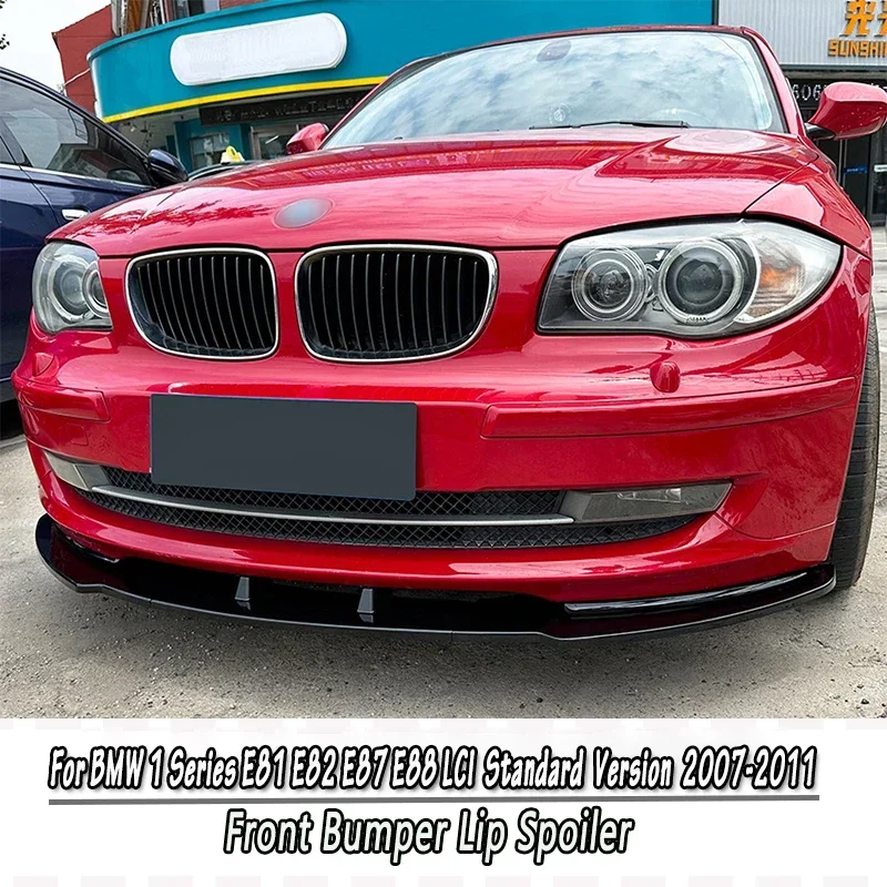 

For BMW 1 Series E81 E82 E87 E88 LCI 2007-2011 Car Front Bumper Lip Spoiler Splitter Lip Protector Guard Cover Body Kit Tuning