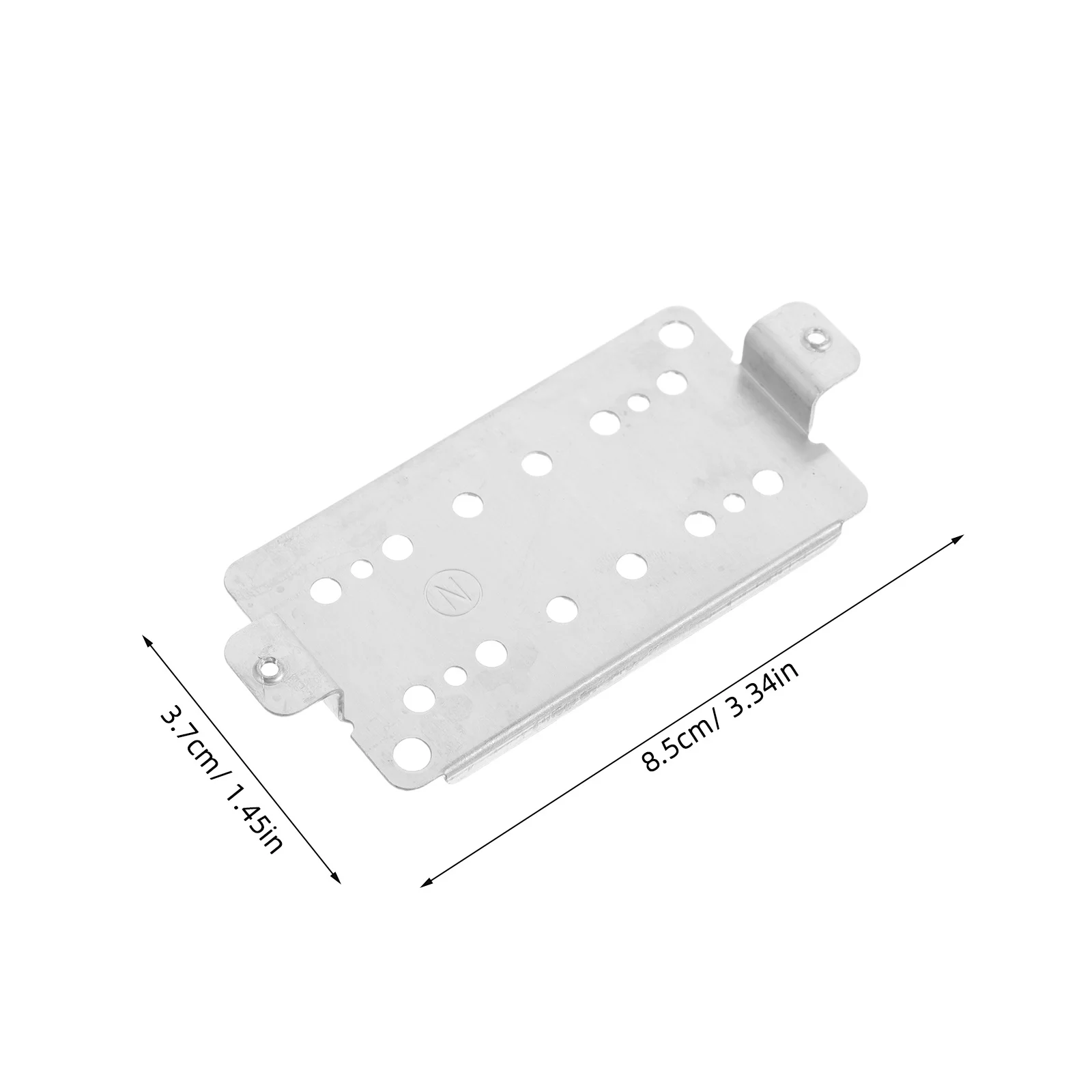 الغيتار الكهربائي هامبوكر لاقط قاعدة لوحة 50 مللي متر تباعد النيكل الفضة مزدوجة لفائف لاقط تصاعد لوحة الغيتار الملحقات