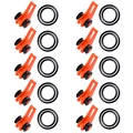 Orange-10PCS