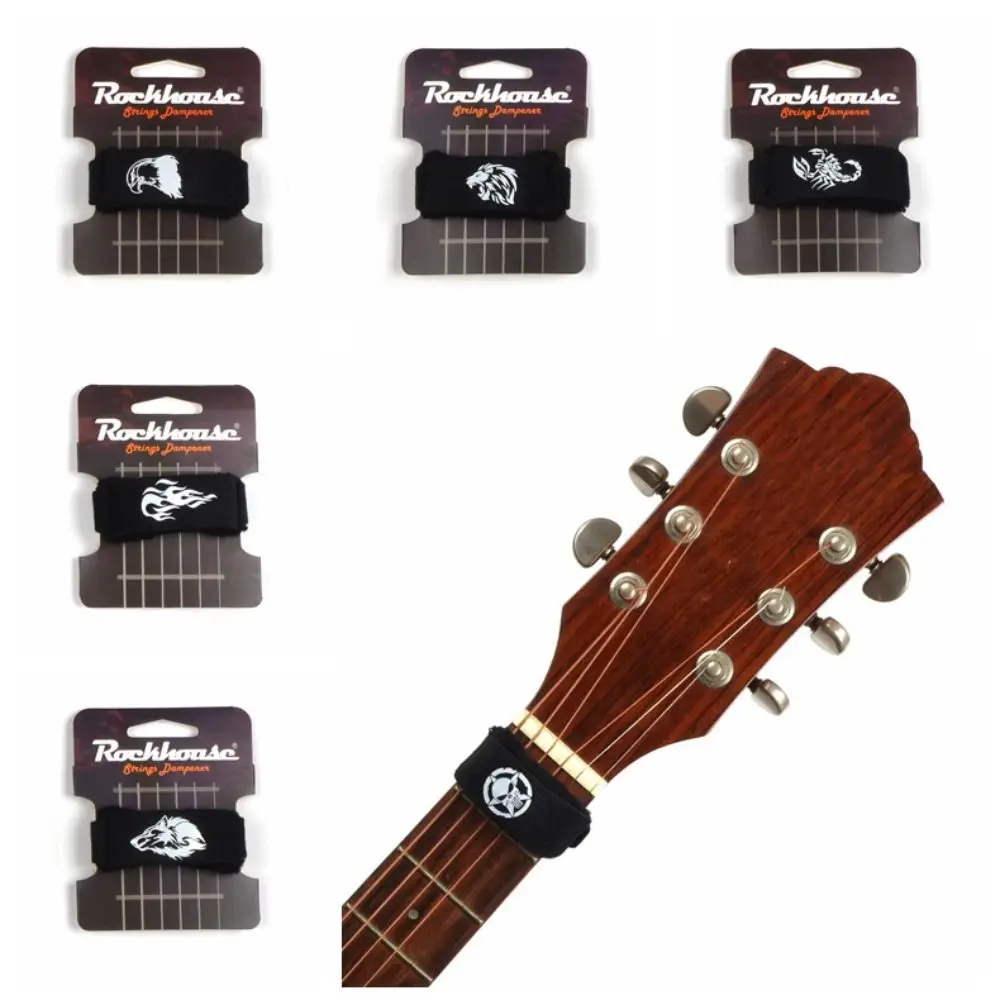 Eliminate Noise Fret Wrap Guitar Easy To Install Guitar Strap Guitar Soundproofing Tape Wrap Noise Damper