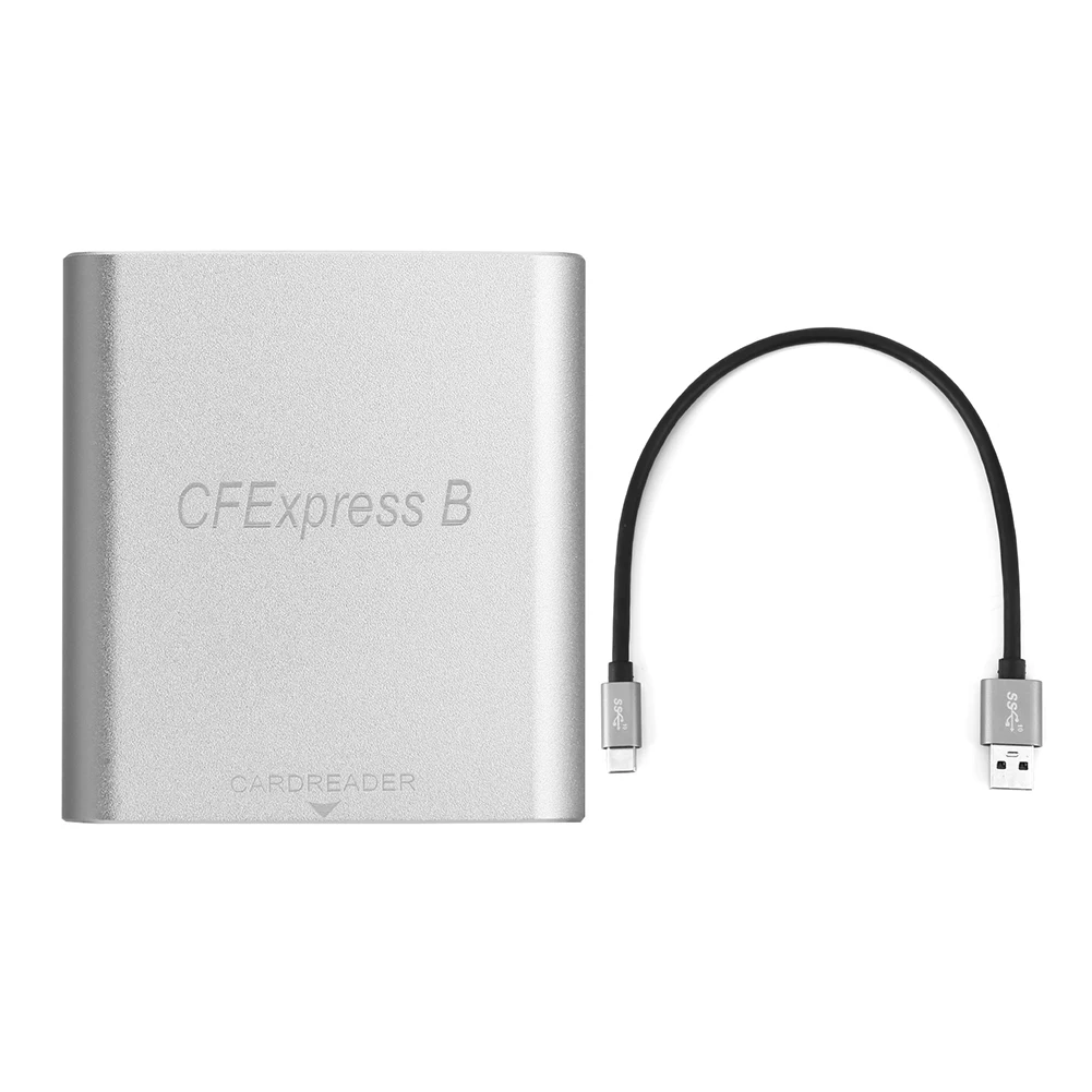 محول بطاقة الذاكرة CF المحمول USB 3.1 Gen 2 CFE B بطاقة الذاكرة بدون محرك لأجهزة الكمبيوتر المحمول والهاتف لأجهزة MacBook iPad Chromebook