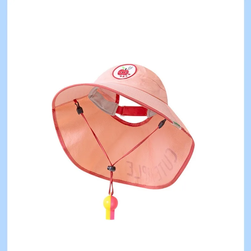 Kids Sun Hat UPF 50+ Wide Brim Sun Mesh Protection Hat for Boys and Girls Summer Beach Hats 2-12Y