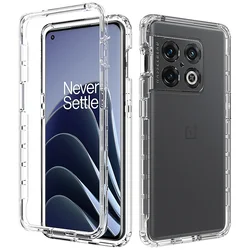 Hybrid Armor Shockproof Phone Case For OnePlus 10T 5G Nord N20 SE N300 Hard Plastic Frame Transparent Soft TPU Back Cover