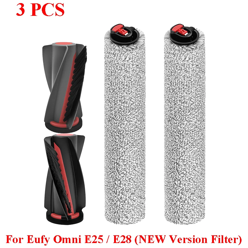 Accessoires Voor (Eufy Omni E25 / E28) Stofzuiger Hoofdrol Zijborstel Roller Mop Doek Stofzak Filter Reinigingsborstel