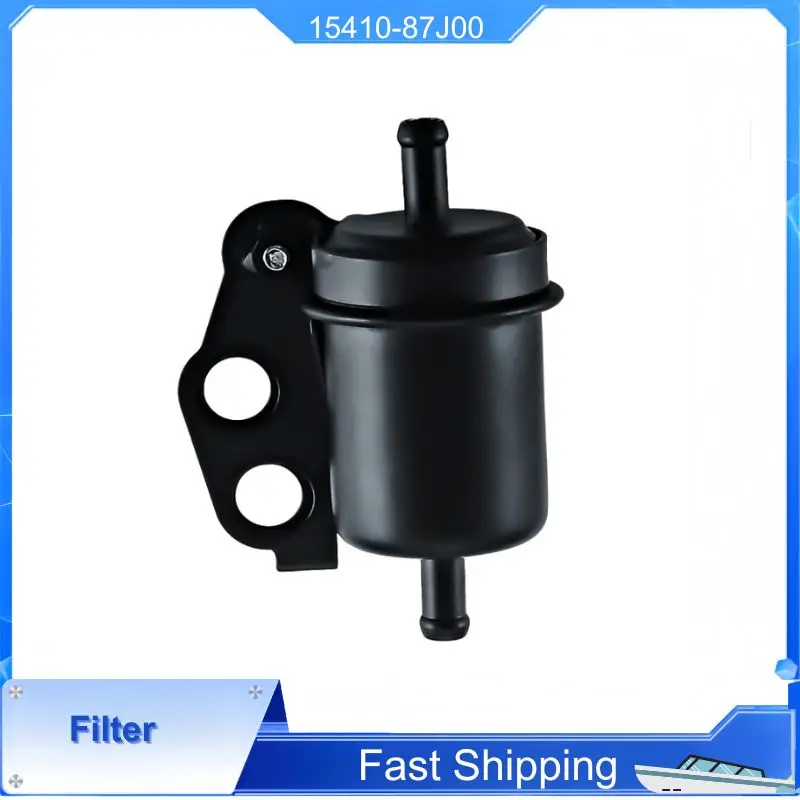 Outboard Fuel Filter 15410-87J00 For Suzuki DF40-DF50 (1999-2010)  Boat And Motorcycle Engine Replace 5031400