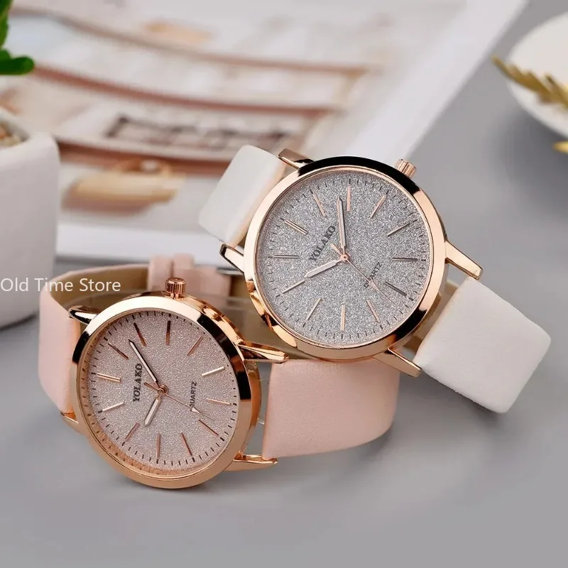 Women\'s Watches Brand Luxury Fashion Ladies Watch Leather Watch Women Female Quartz Wristwatches Montre Femme Relojes Para Damas