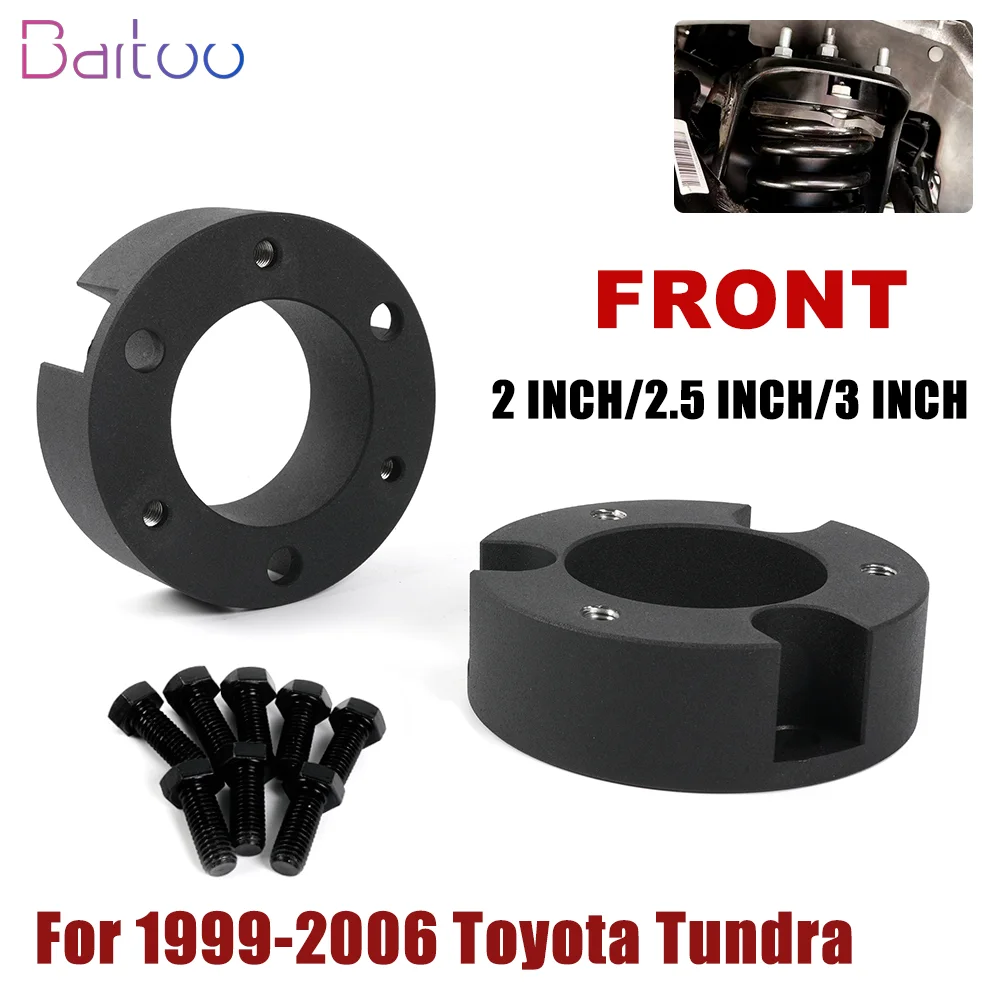 

2PCS 2" 2.5" 3" Front Leveling Lift Kit For 1999-2006 Toyota Tundra 2WD 4WD Automotive Professional Spare Parts THB080